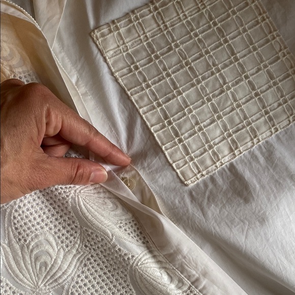 Derek Lam 10 Crosby Grid Detail Shirtdress - Picture 4 of 6